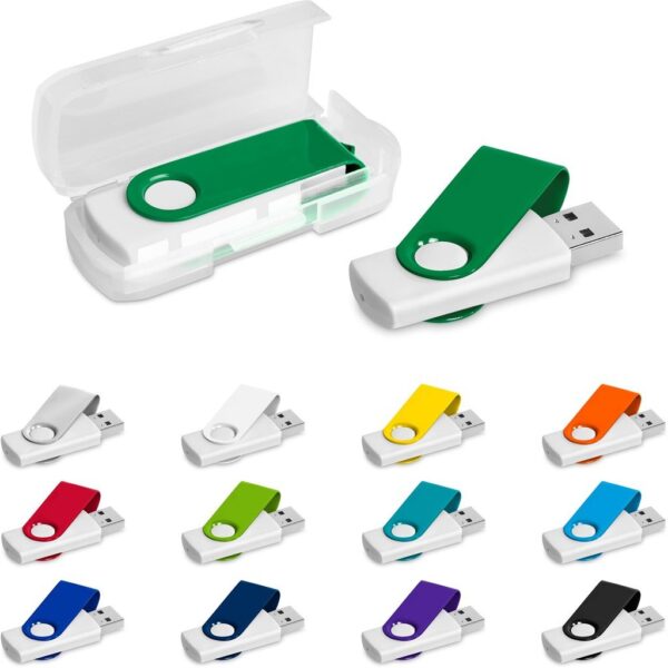 Altitude Axis Gyro White Flash Drive - 8GB - Image 3