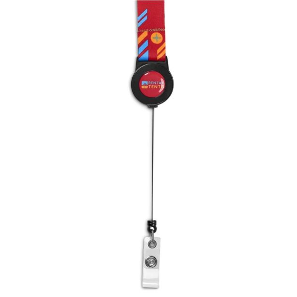 Altitude Badge Reel Single-Sided Satin Lanyard - Image 7