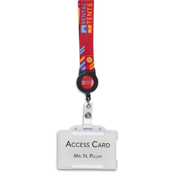 Altitude Badge Reel Single-Sided Satin Lanyard - Image 5