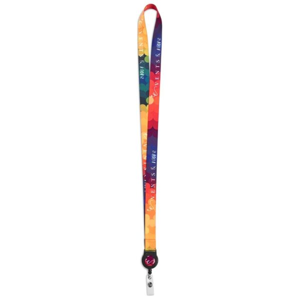 Altitude Badge Reel Double-Sided Satin Lanyard - Image 5