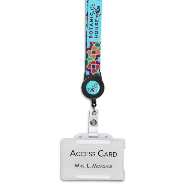 Altitude Badge Reel Double-Sided Satin Lanyard - Image 3