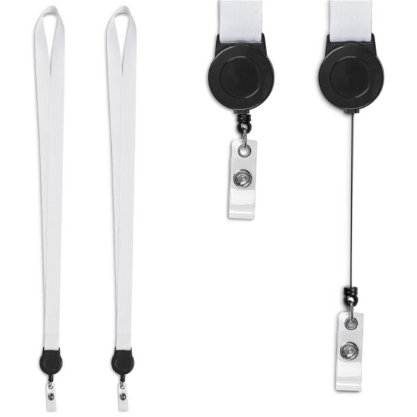 Altitude Badge Reel Double-Sided Satin Lanyard - Image 4