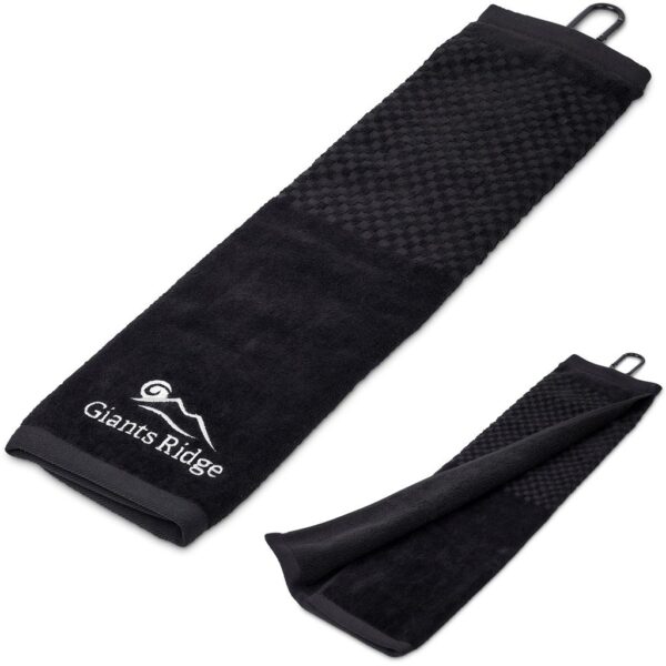 Alex Varga Arcadia Tri-Fold Golf Towel - Image 2