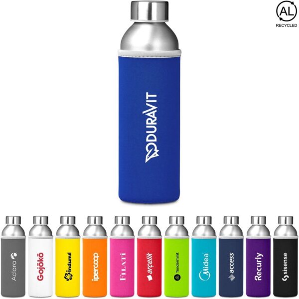 Kooshty Tosla Recycled Aluminium Water Bottle - 650ml - Image 2