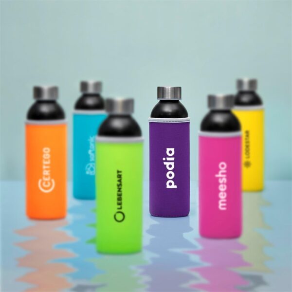 Kooshty Nostro Recycled Aluminium Water Bottle - 650ml - Image 7