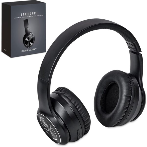 Swiss Cougar Stuttgart Active Noise-Cancelling Bluetooth Headphones - Image 2