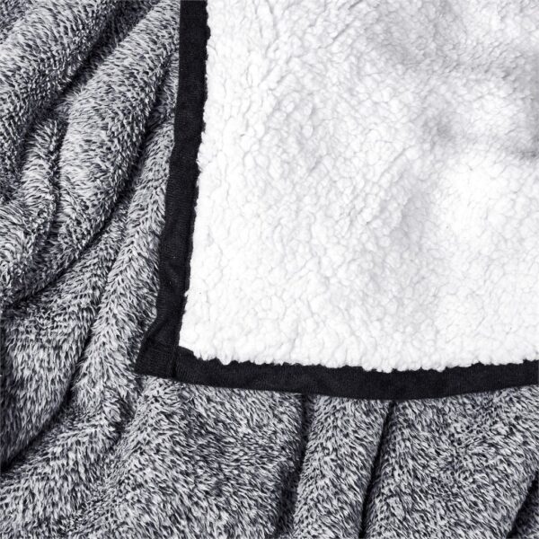Serendipio Tranquil Sherpa Fleece Blanket - Image 6