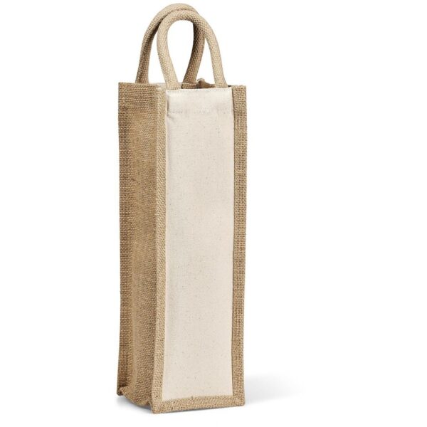 Okiyo Inshu Jute & Cotton Wine Tote - Image 7