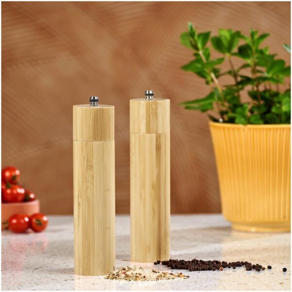 Okiyo Shioki Bamboo Salt or Pepper Mill - Image 6