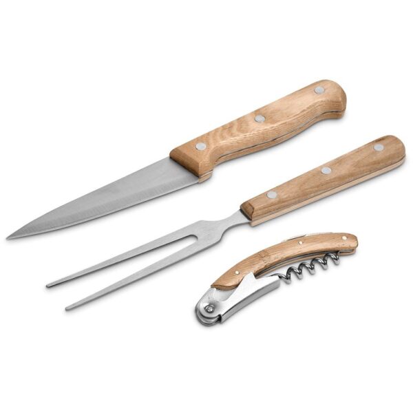 Okiyo Suraisu Bamboo Food & Wine Set - Image 7