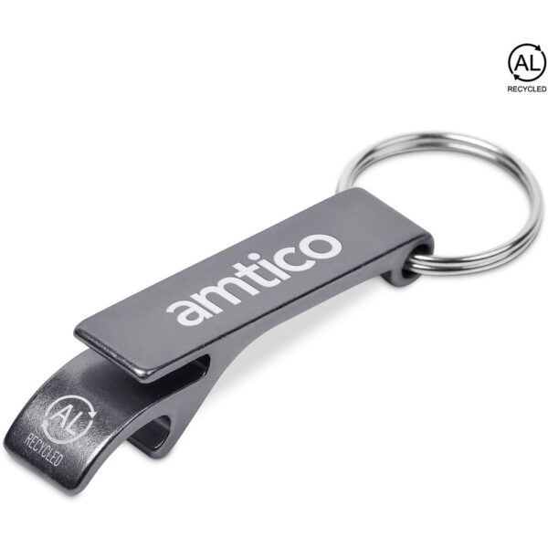 Altitude Cog Recycled Aluminium Bottle Opener Keyholder - Image 2