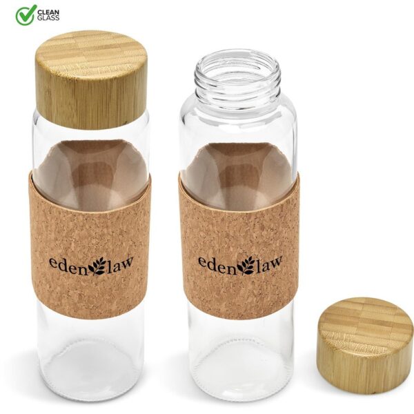 Kooshty Bamboost Glass Water Bottle - 700ml - Image 2