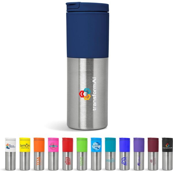 Kooshty Typhoon Stainless Steel & Plastic Double-Wall Tumbler - 450ml - Image 2