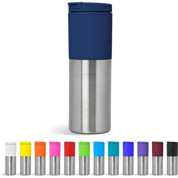 Kooshty Typhoon Stainless Steel & Plastic Double-Wall Tumbler - 450ml - Image 6