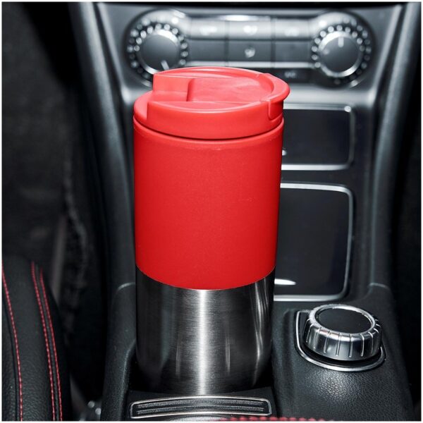 Kooshty Typhoon Stainless Steel & Plastic Double-Wall Tumbler - 450ml - Image 5