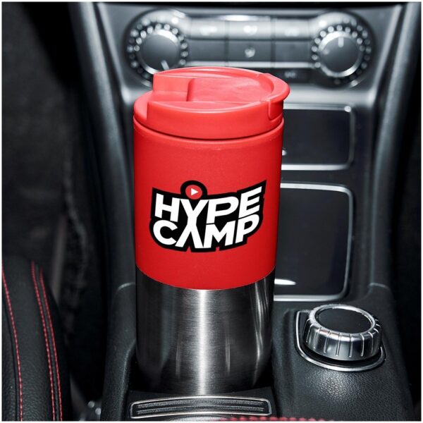 Kooshty Typhoon Stainless Steel & Plastic Double-Wall Tumbler - 450ml - Image 4