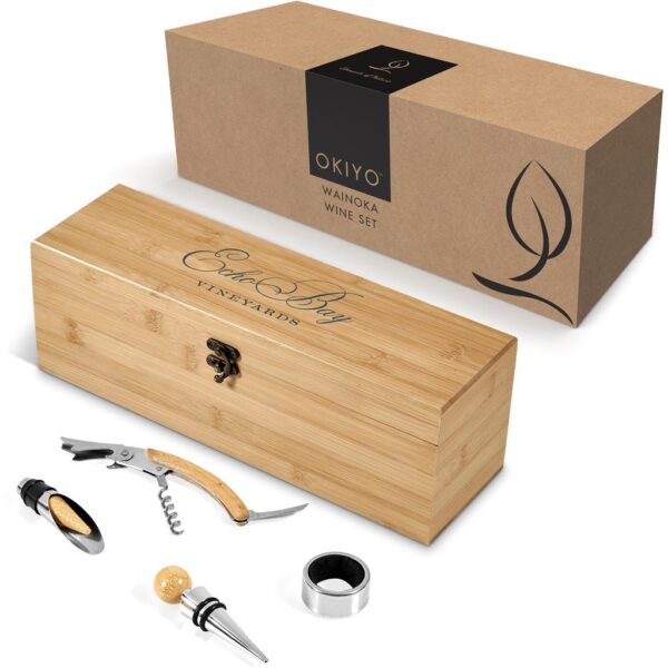 Okiyo Wainoka Bamboo Wine Set - Image 4