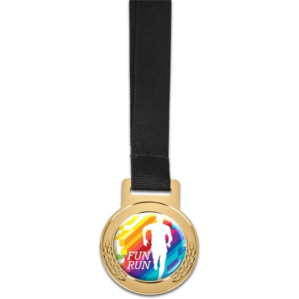 Altitude Achiever Medal With Black Petersham Lanyard - Image 2