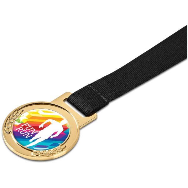 Altitude Achiever Medal With Black Petersham Lanyard - Image 5