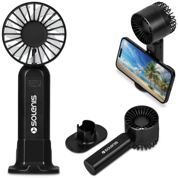 Altitude Laqueta Rechargeable Handheld Mini USB Fan - Image 2