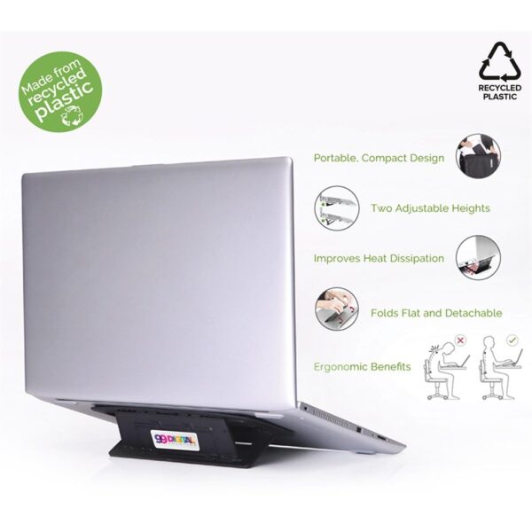 Okiyo Eezigo Recycled Plastic Portable Laptop Stand - Image 2