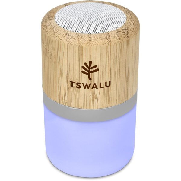 Okiyo Heiwa Bamboo Bluetooth Speaker & Night Light - Image 4