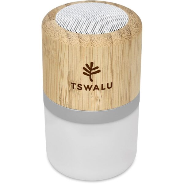 Okiyo Heiwa Bamboo Bluetooth Speaker & Night Light - Image 6