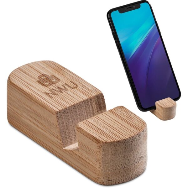 Okiyo Kiki Bamboo Phone Stand - Image 2
