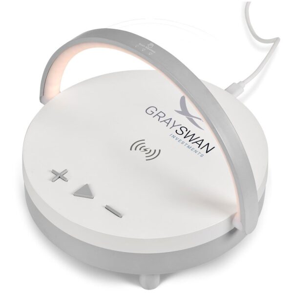 Swiss Cougar Anchorage Bluetooth Speaker, Wireless Charger & Night Light - Image 4