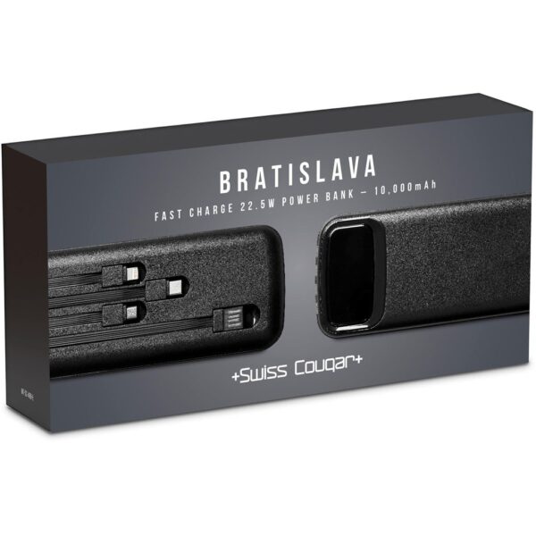 Swiss Cougar Bratislava Fast Charge 22.5W Power Bank - 10,000mAh - Image 4