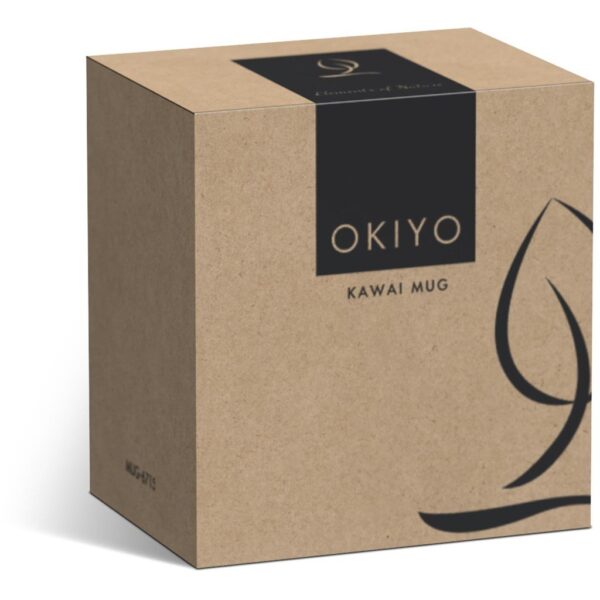 Okiyo Kawai Wheat Straw Mug & Spoon - 350ml - Image 7