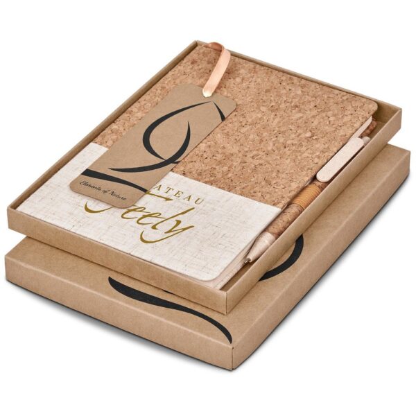 Okiyo Cardon Cork Notebook & Pen Set - Image 2