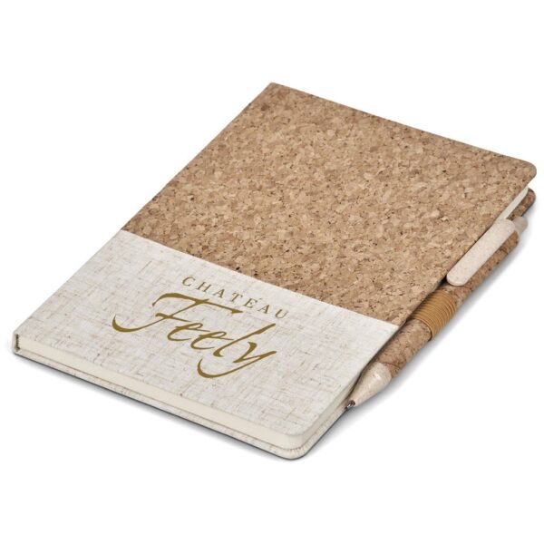 Okiyo Cardon Cork Notebook & Pen Set - Image 5