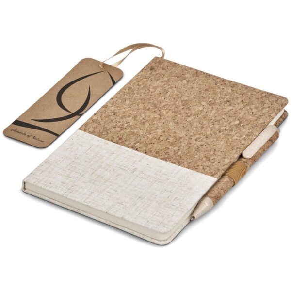 Okiyo Cardon Cork Notebook & Pen Set - Image 6