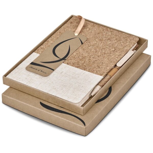 Okiyo Cardon Cork Notebook & Pen Set - Image 4