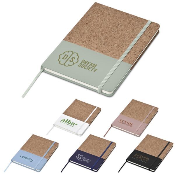 Okiyo Denki Cork A5 Hard Cover Notebook - Image 2