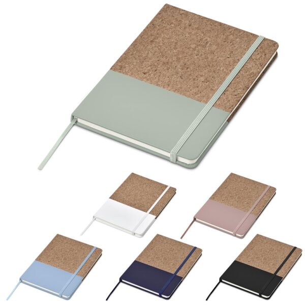 Okiyo Denki Cork A5 Hard Cover Notebook - Image 4