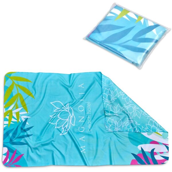 Hoppla Hula Beach Towel - Double-Sided Branding - Image 2