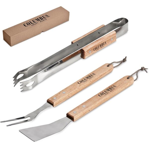Altitude Palma Bamboo 3-Piece Braai Set - Image 4