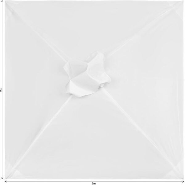 Fade Resistant Parasol Roof 2m x 2m - Image 3