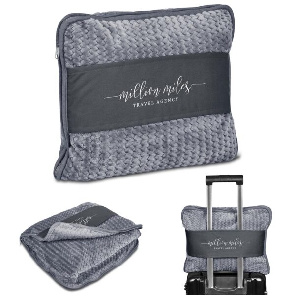 Serendipio Cozytrip Travel Blanket & Pillow - Image 2