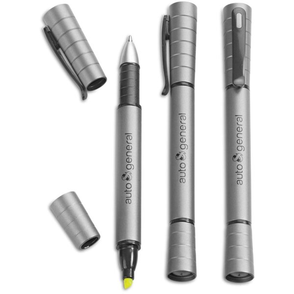 Altitude Writebright Highlighter Ball Pen - Image 2