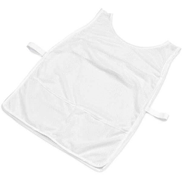 Hoppla Jackal Caddy Bib with PVC Name Sleeve-White - Image 6