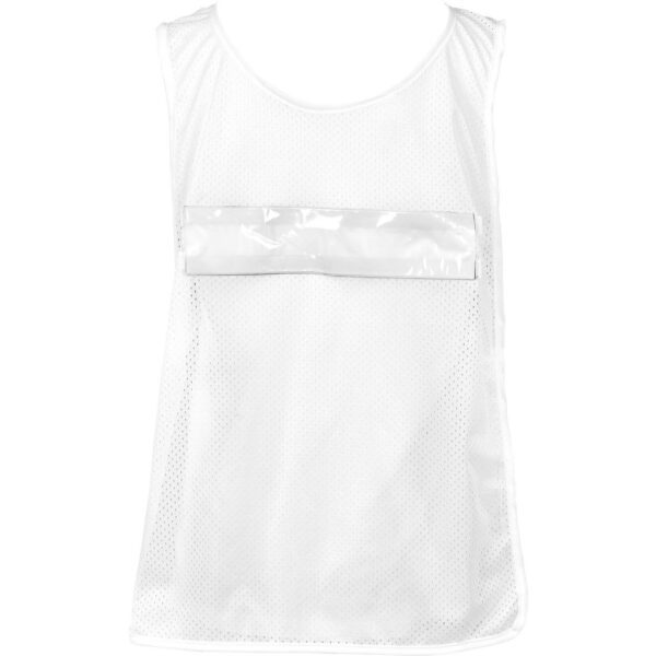 Hoppla Jackal Caddy Bib with PVC Name Sleeve-White - Image 3