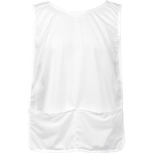 Hoppla Jackal Caddy Bib with PVC Name Sleeve-White - Image 5