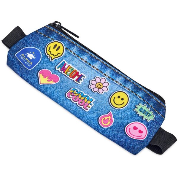 Hoppla Lagoon Polyester Pencil Case To Fit Over An A5 Notebook - Image 2