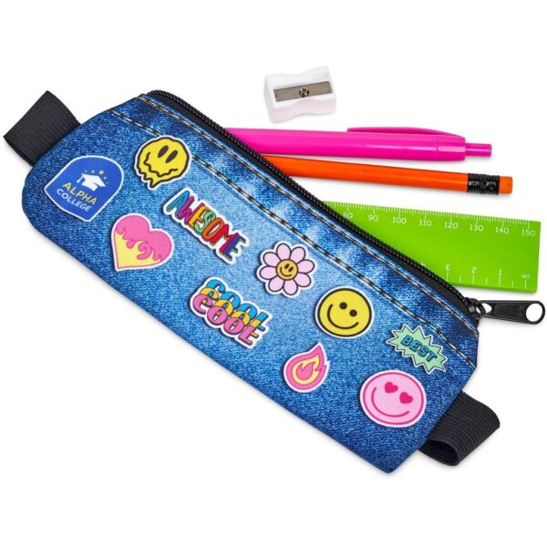 Hoppla Lagoon Polyester Pencil Case To Fit Over An A5 Notebook - Image 7