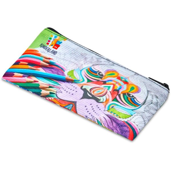 Hoppla Junior Recycled PET Stitch-Bond Pencil Case - Image 2