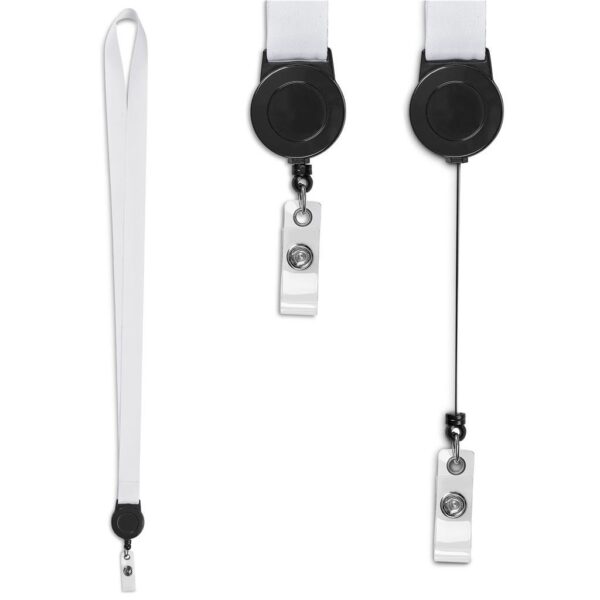 Altitude Sample Retractable Badge Reel Single-Sided Sublimation Satin Lanyard - Image 5