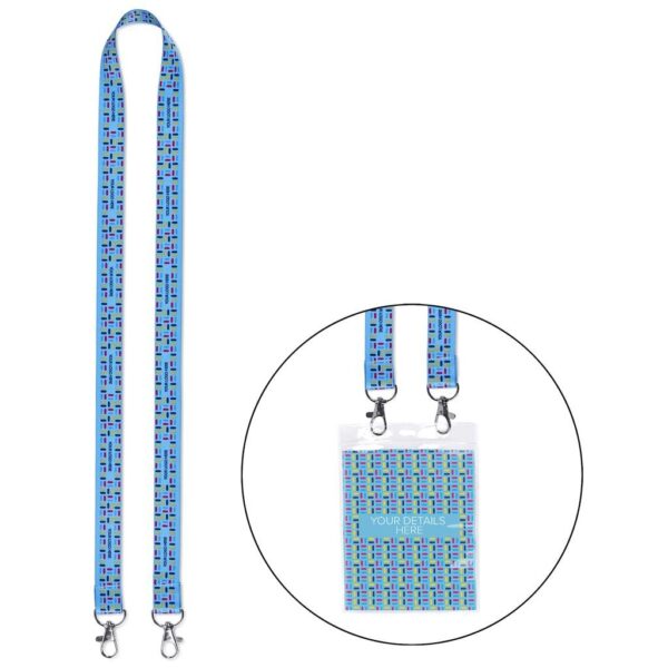 Altitude Sample Garros Double-Sided Sublimation Satin Lanyard - Image 2